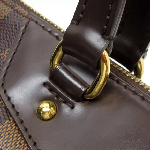 Auth LOUIS VUITTON Handbag Ebene Damier canvas - Picture 12 of 16